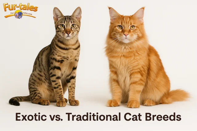 Exotic vs. Traditional Cat Breeds: What’s the Difference?